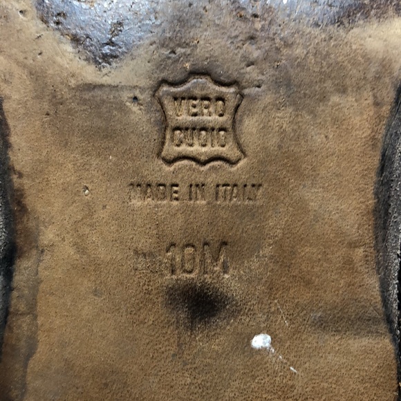 DONALD J. PLINER | Womens Black Leather Brown Suede Gale Knee High Boots size 10 - Picture 8 of 16